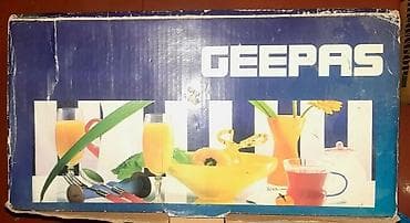 elektrikli mini mikser: Geepas GHM-803G blender – Güc: 500 W (220–240 V, 50/60 Hz) – Şüşə — 9