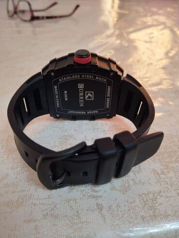 Очки: Новый, Наручные часы, Curren, цвет - Черный — 4