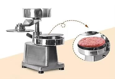 Manual Burger Press – 304 paslanmayan poladdan - İstehsal materialı