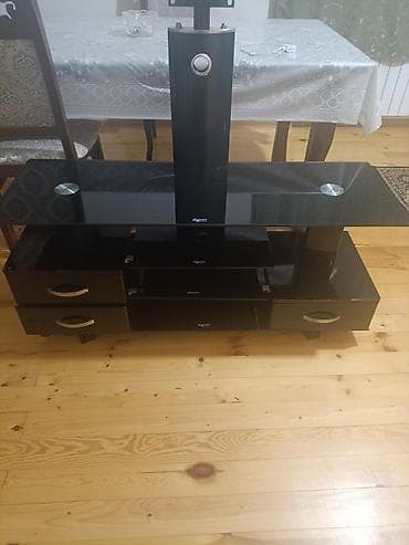 tv tumba: İşlənmiş, Açılan, 4 qapılı Kitab dolabı, Azərbaycan — 1