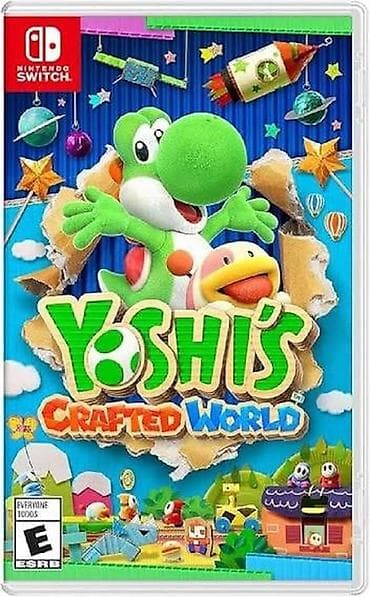 Nintendo Switch: Məhsul: Nintendo Switch oyunu – Yoshi’s Crafted World (ESRB: Everyone) — 1
