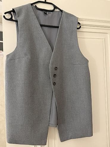 Üst geyimləri: Jilet, H&M, M, rəng - Boz — 1