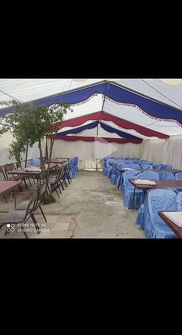 seyif qapisi: 120 nəfərlik mərasim çadırı və avadanlıqları - Daşınan, karkaslı — 3