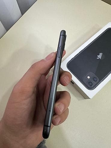 ayfon telefon: IPhone 11, 64 GB, Simsiz şarj, Face ID, Sənədlərlə — 4