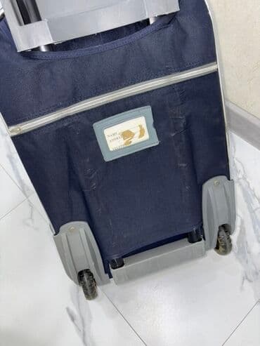 прозрачная сумка в роддом оптом: M&S brendi - Rəng: tünd göy - Material: tekstil korpus — 4