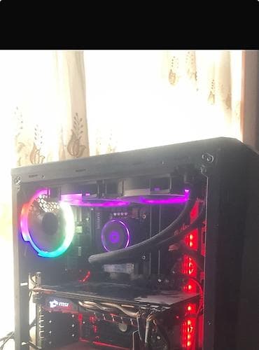 Masaüstü kompüterlər və iş stansiyaları: RGB işıqlanmaya malik stolüstü oyun kompüteri (Trendsonic korpus) — 1