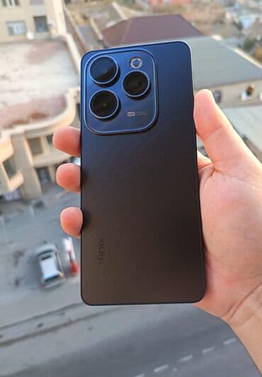 note 8 kabro: Infinix Note 40 Pro, 256 GB, rəng - Göy, Sensor — 10