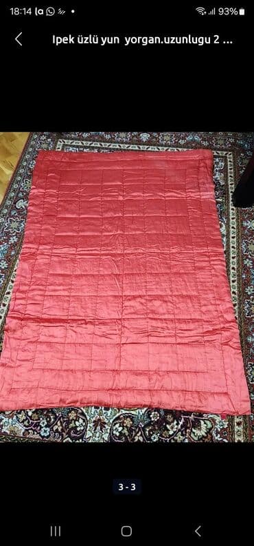 Böyüklər üçün Yun Yorğan