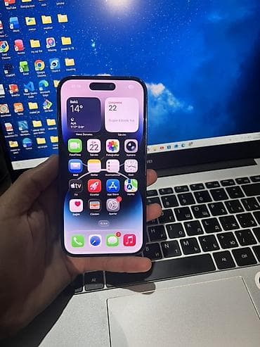 IPhone 14 Pro, 128 GB, Blue Titanium, Face ID