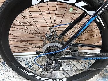 vilsabet: Mountain Bike “WOLF” – qara-mavi dizayn - Güclü alüminium tipli — 5