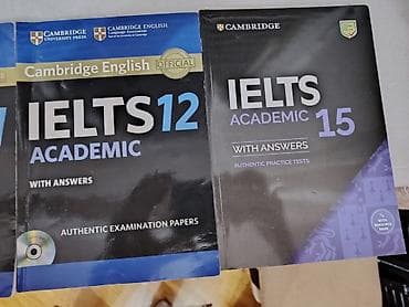 IELTS hazırlığı üçün komplet kitab seti Qələm yazısı yoxdur, bəzi — 4