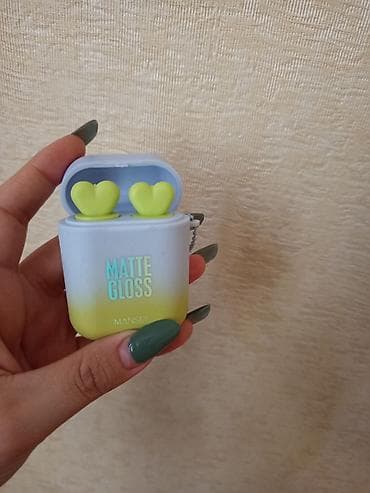 kasmetkalar: Mansly Matte Gloss 2‑də‑1 dodaq məhsulu - Qablaşdırma: qulaqcıq etüi — 4