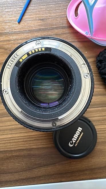 şur mikrafonlar: Canon EF 100mm f/2.8L Macro IS USM obyektiv - Canon L seriyası, EF — 2