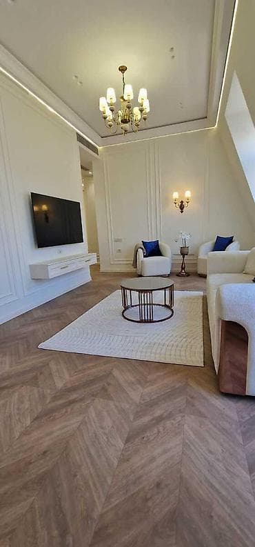 icare obyek: İcarəyə verilir 3 otaqlı yeni tikili 110 m², Ağ şəhər q. Kateqoriya — 1