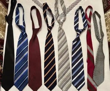 rabia hicab butik instagram: Kişi qalstukları dəsti - Model çeşidi: zolaqlı, dama, paisley naxışlı — 5