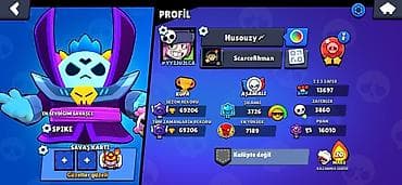 qaz pecileri: Brawl Stars hesabı satılır – yüksək trofeyli və maksimum inkişaflı — 1