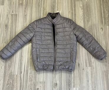 Şalvarlar: Yüngül şişmə kişi kurtkası – boz rəng - Rəng: tünd boz - Model: yatay — 1