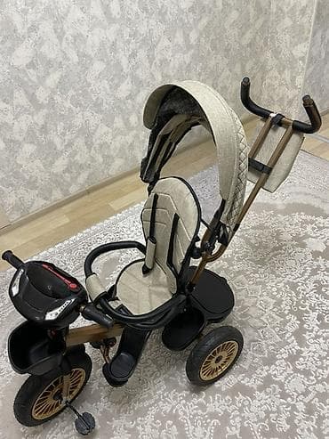 Uşaq üçün çoxfunksiyalı valideyn idarəetməli üçtəkərli velosiped — 2