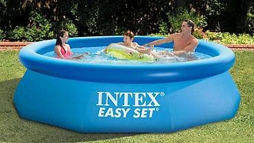 Бассейны: Elektron Nasos Hediyye. Intex 3.66 × 0.76 m şişmə hovuz 🌊 Yay — 1