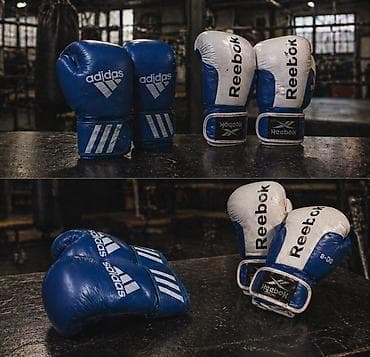 formula bileti: Məhsul: Boks əlcəkləri dəsti - Brendlər: Adidas (tam mavi), Reebok — 3