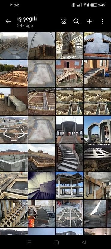 fasad tarsofka: Beton pilləkənlərin layihələndirilməsi və yerində tökülməsi xidməti - — 4