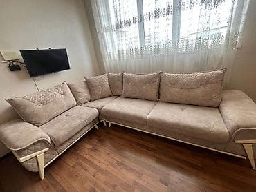 genc otagi mebelleri: GumusBazalı Kunc Divan Uzunlugu :3.20 Eni: 2.20 Derinliyi: 80 Aciq — 1