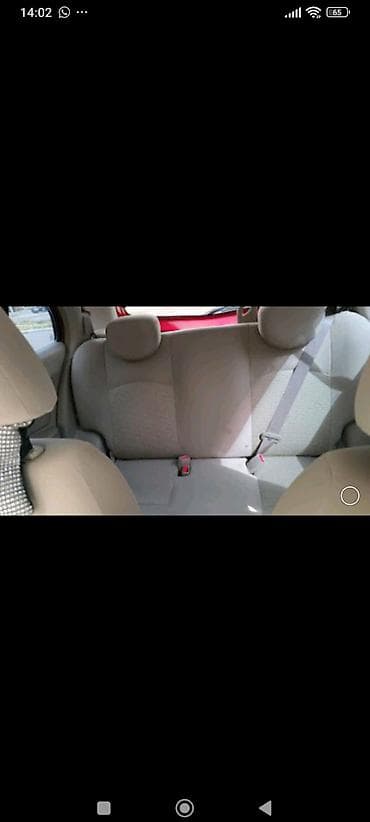 byd disk teker: Nissan March (Micra) – qırmızı rəng, 5 qapılı hetçbek. Əsas — 9