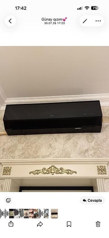 Kondisionerlər: AUX DC Inverter kondisioner sistemi - Brend/model: AUX, DC Inverter — 1