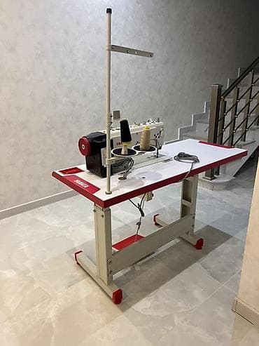 tikiş maşın ustası: Yamata sənaye tikiş maşını – stol və pedalla tam komplekt — 3