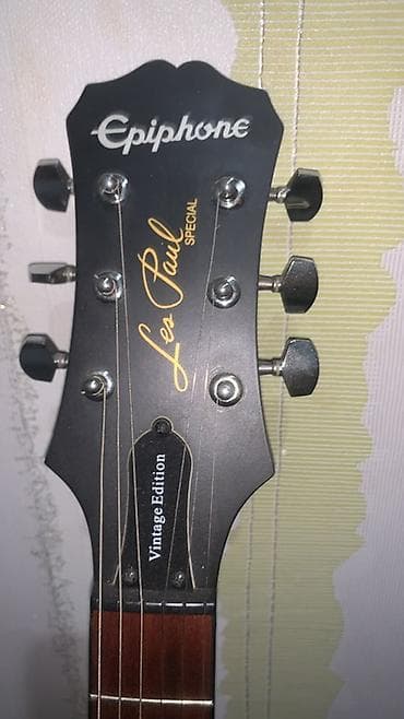 gitara ucun pedal: Epiphone Les Paul Special – Vintage Edition elektrik gitara seti — 1