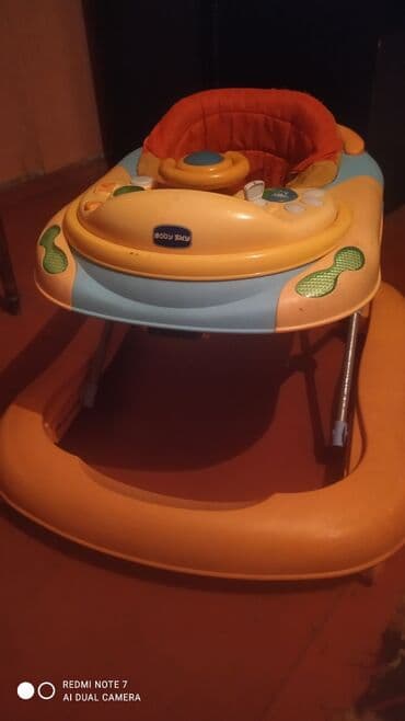 əsa: Uşaq gəzdirəni – Baby Sky brendi - Rənglər: narıncı, açıq mavi və — 3