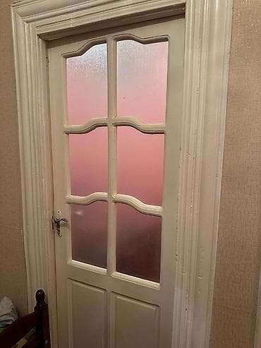 Qızdırıcı və isidicilər: Şüşəli otaq qapısı 3 ədəd movcuddur - Material: Taxta karkas, 6 — 1