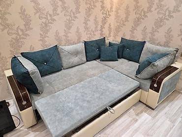 Künc divan, İşlənmiş, Açılan, Bazalı, Parça, Çatdırılma yoxdur — 1