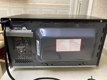 Микроволновка Panasonic, Отдельностоящая, С микроволнами, цвет - Черный, Б/у — 4