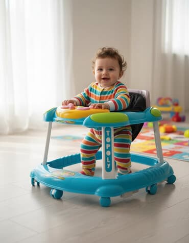 uşaq yemeyi: Körpə Üçün Manej👶🏻
Material: plastik
Təkər sayı: 10 — 1