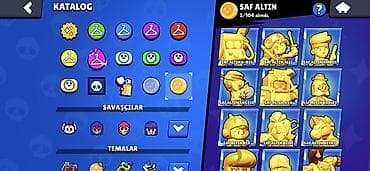 oyun alanı: Brawl Stars oyun hesabı - Kupa: 110.118 - Profil səviyyəsi: 89 - — 10