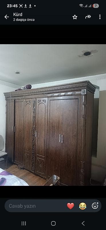 - Məhsul: Yataq otağı və qonaq otağı üçün mebel dəsti - Tərkib: - 4