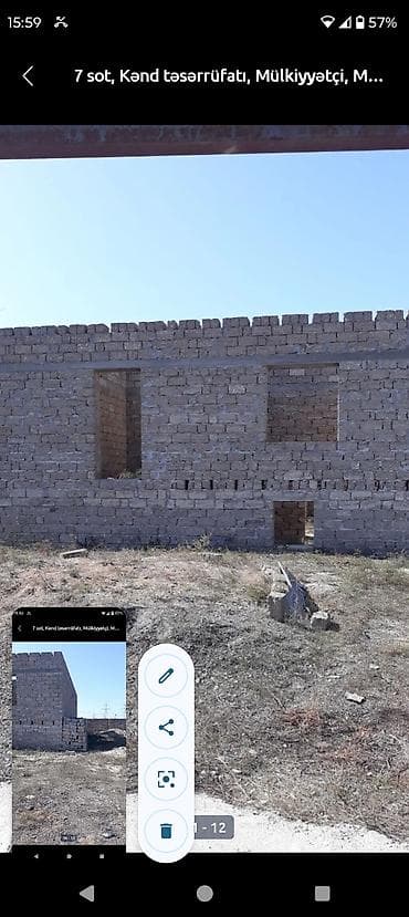 binədə torpaq: 10 sot, Kənd təsərrüfatı, Barter mümkündür, Müqavilə — 3
