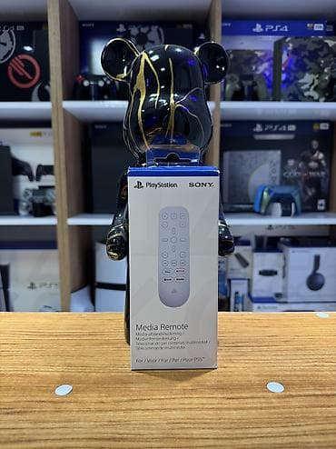 pult ps4: 🎮 PlayStation 5 Media Remote PS5 konsolunuzda film, YouTube, Netflix — 1