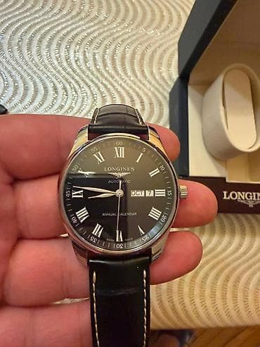 sensor saatlar: Original Longines saatini satiram. Arxasinda seriya nomresi, qutusu ve — 3