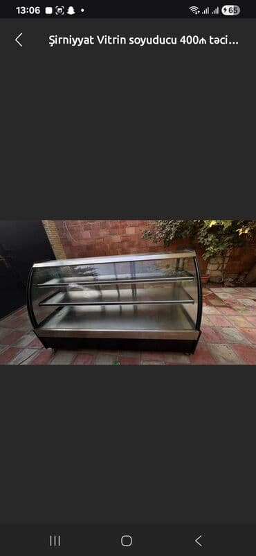 optimal soyuducular: Soyuducu vitrin şirniyyat, un məmulatları və digər qida məhsullarının — 2