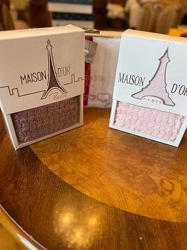 dəsmal: Müxtəlif növ dəsmallar – Maison D’or Paris kolleksiyası - Brend — 4