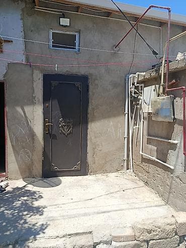 2 otaqlı həyət evi – kompakt və funksional plan - Giriş: Dəmir giriş — 1