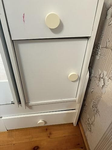 Для девочки, Кровать, Без подьемного механизма, С матрасом, С выдвижными ящиками — 4