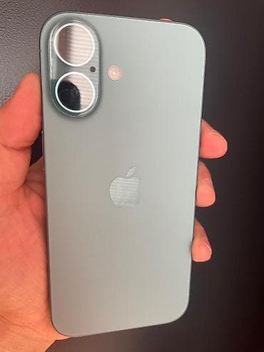 ikinci el iphone 14 pro max: IPhone 16, 256 GB, Mavi, Face ID — 7