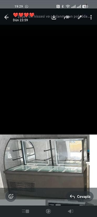 soyuducular ev: Paslanmayan poladdan hazırlanmış soyuducu-vitirin qiymeti - Şüşəli — 2