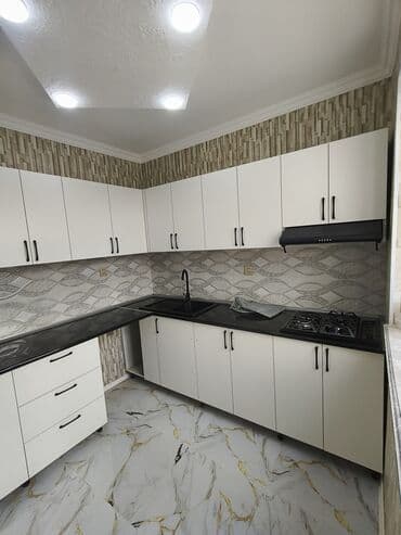 mətbəx üçün asma tavanlar: Sifarişlə mətbəx dəsti, Özü çəkən petlələr, Mat laminat, Kredit yoxdur, Ünvandan götürmə, Pulsuz çatdırılma, Ödənişli çatdırılma — 2