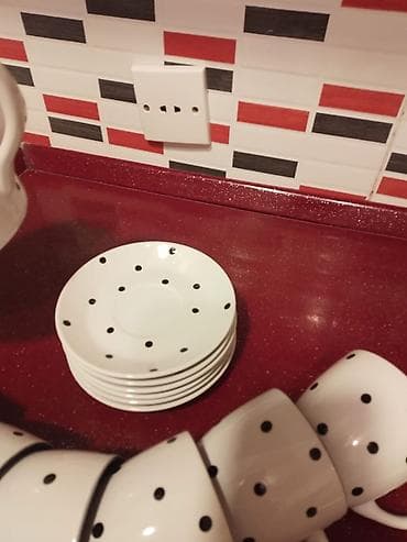 Чайный набор, цвет - Белый, Керамика — 2