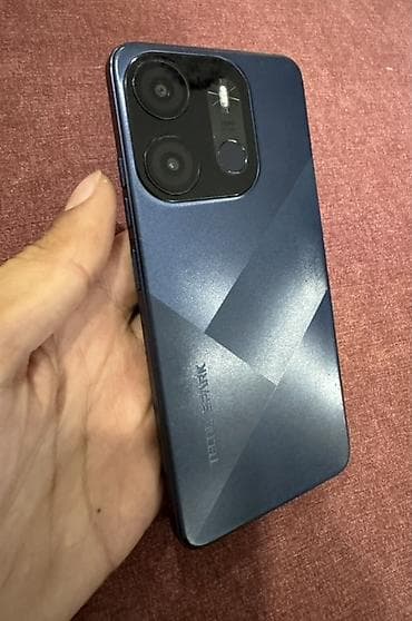 processor core i7: Tecno Spark Go 2023, 64 GB, rəng - Mavi, Sensor, Barmaq izi, İki sim kartlı — 2