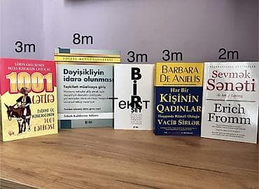 İdman və hobbi: Ayrı-ayrı satılan kitablar. Qiymət şəkildə qeyd olunub. Kitablar: - — 2